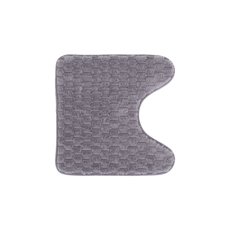 Komplet dywaników łazienkowych ANDORA 50x80/45x45/45x36cm 3 elementy 22235 szary jasny