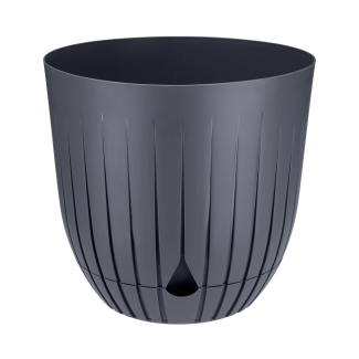 Doniczka BRITTA 3 21cm 36614 antracyt