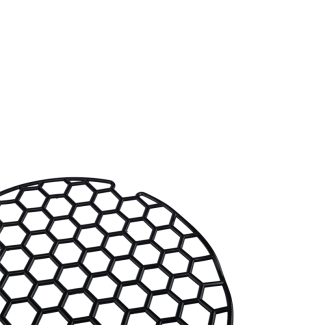 Kratka do zlewu miękka okrągła 7361 antracyt