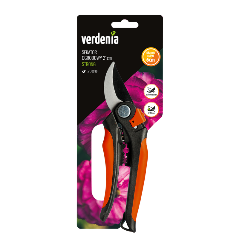 Sekator ogrodowy STRONG 21cm 0096