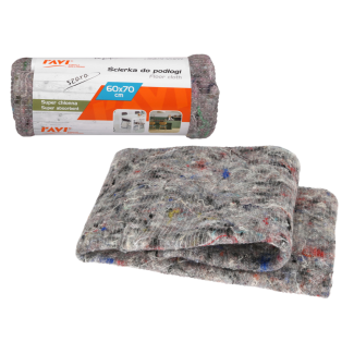 Ścierka do podłogi szara 60x70cm 00413