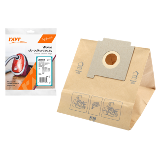 Worki do odkurzacza Zelmer Z17 Magnat/Maxim 5 szt.10368