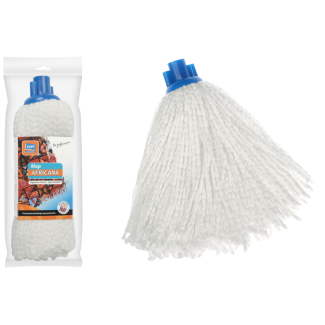 Mop z mikrofibry AFRICANA 00677 biały