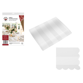 Obrus plamoodporny 140x240 cm 42379 biały