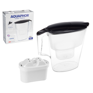 Dzbanek filtrujący 2,5 L Time +  wkład B25 Maxfor 01685 czarny