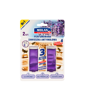 Perfumowana zawieszka antymolowa 00022 lawendowa