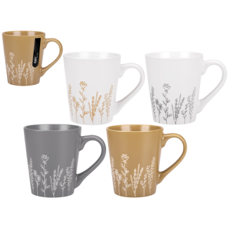 Kubek SUSZONE KWIATY 350ml z kamionki 91425