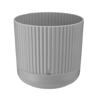 Doniczka z podstawką NOSTALGIA 14 29401 szary