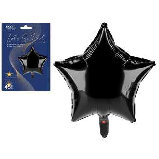 LGP Balon foliowy STAR 32119 black