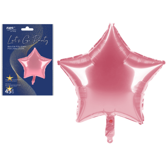 LGP Balon foliowy STAR 32126 light pink