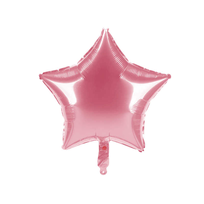 LGP Balon foliowy STAR 32126 light pink
