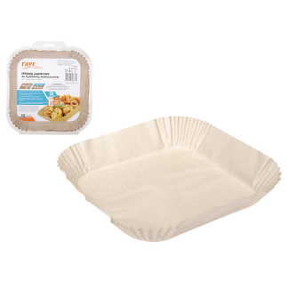 Wkłady do frytkownicy beztłuszczowej kwadratowe 20x20 cm, 50 szt. 30337