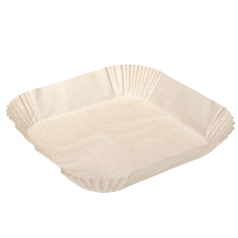 Wkłady do frytkownicy beztłuszczowej kwadratowe 20x20 cm, 50 szt. 30337
