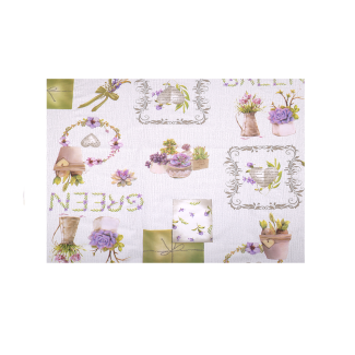 Obrus z podbiciem 90x130cm 60223 wz. 6