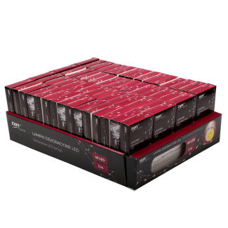 Lampki dekoracyjne 40LED (zimne/białe) 2m 32100