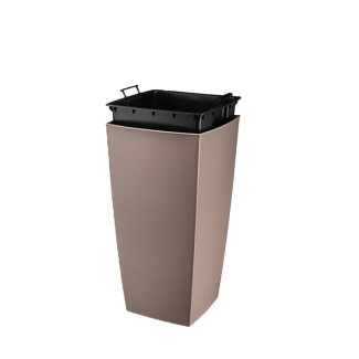 Doniczka wysoka MELROSE GLAMOUR 25x47 43650 mokka