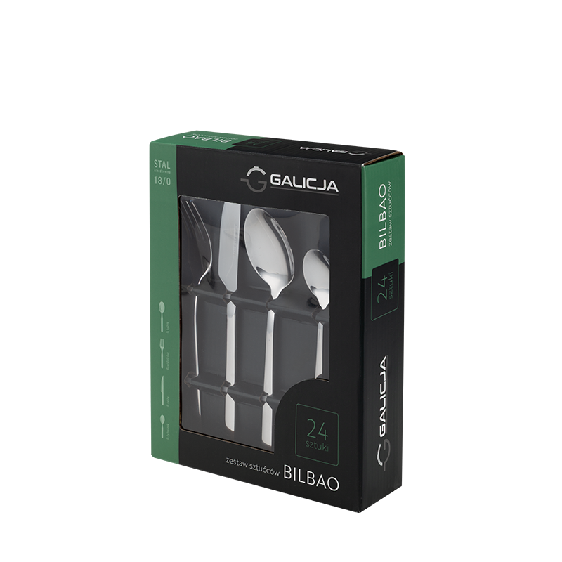 Zestaw sztućców BILBAO 24 elementy 39028