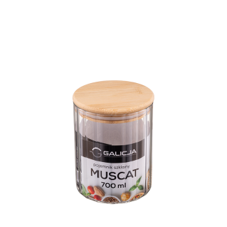 Pojemnik szklany MUSCAT 700ml 40390