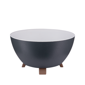 Doniczka z nóżkami POLO 3 30cm 42851 antracyt