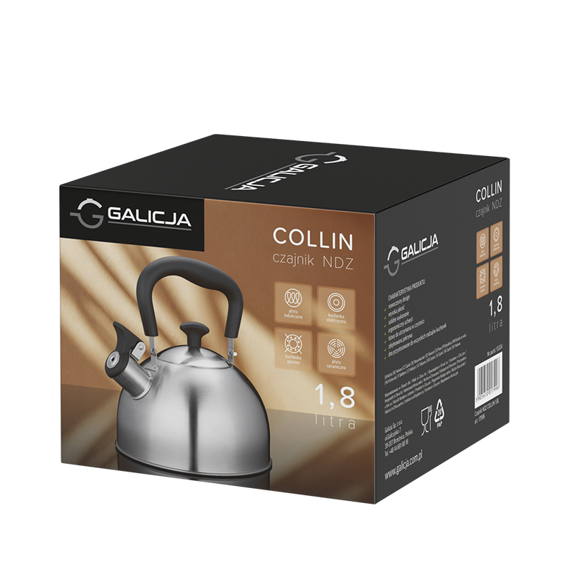 Czajnik nierdzewny COLLIN 1,8l 17996 