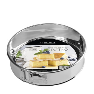 Tortownica fakturowana PLATINO 26cm 7569 