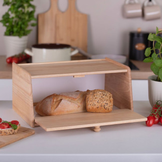 Chlebak z drewna kauczukowego 51898