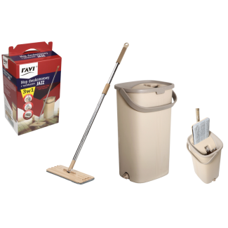Mop dwukomorowy z wyciskaczem JAZZ 00688