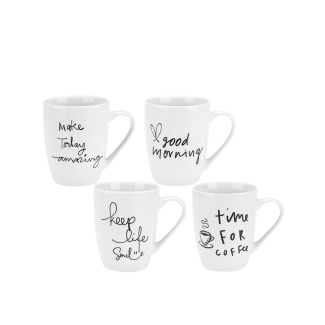 Kubek NOTE 360 ml z porcelany New Bone 91429