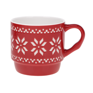 Kubek SNOWING 300ml z porcelany New Bone 91473