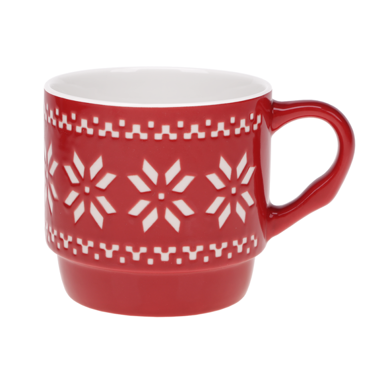 Kubek SNOWING 300ml z porcelany New Bone 91473