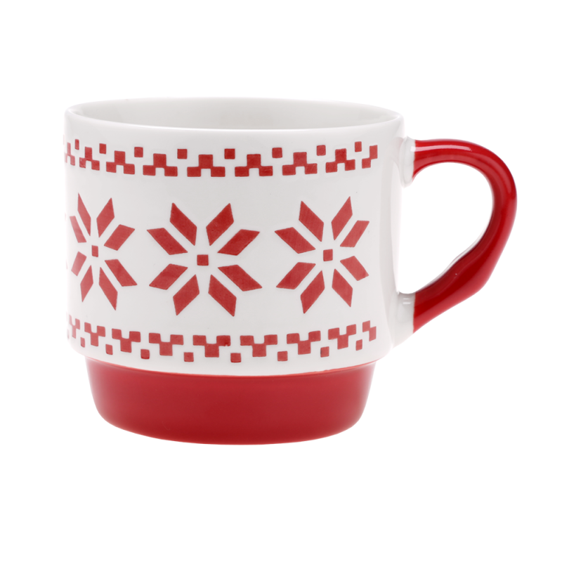 Kubek SNOWING 300ml z porcelany New Bone 91473