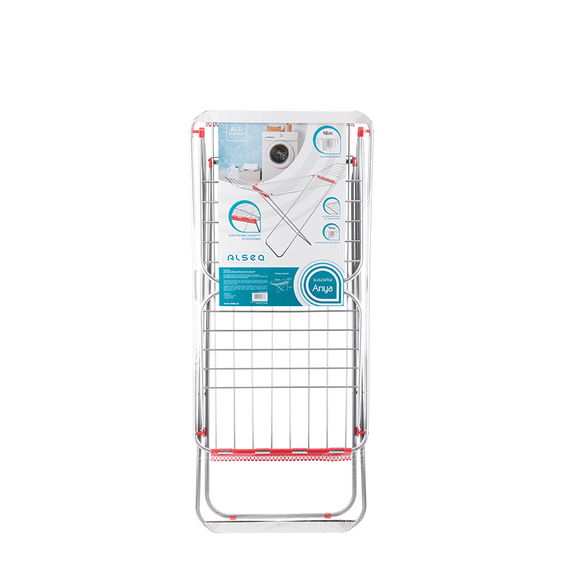Suszarka na pranie aluminiowa ANYA 18m 39868