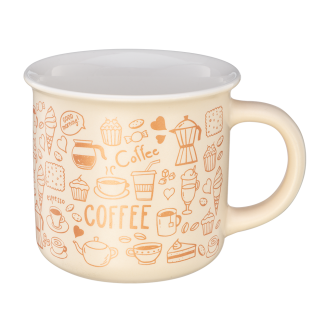 Kubek porcelanowy JAVA JOY 355ml 25878 (int)