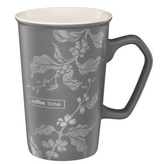 Kubek porcelanowy CAFE CLASSIC 420ml 25816 (int) szary