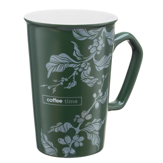 Kubek porcelanowy CAFE CLASSIC 420ml 25816 (int) zielony