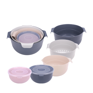 Zestaw misek 7 elementów  mix kolorów 91351