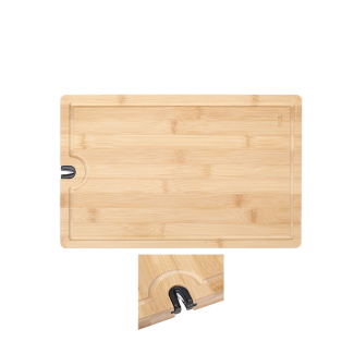Deska bambusowa z ostrzałką 38x24x1,9cm 91891
