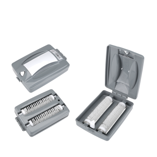 WO Ręczna szczotka do okruchów i sierści 91376