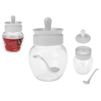 WO Pojemnik na przyprawy z łyżeczką 370ml 81490