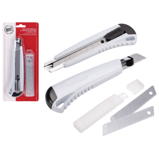 WO Nóż uniwersalny z łamanym ostrzem + zapas 2 szt., 80202