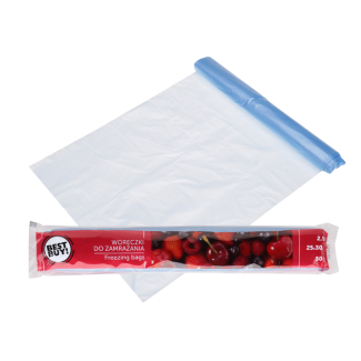 WO Woreczki do zamrażania 2,5L 25x30 cm
