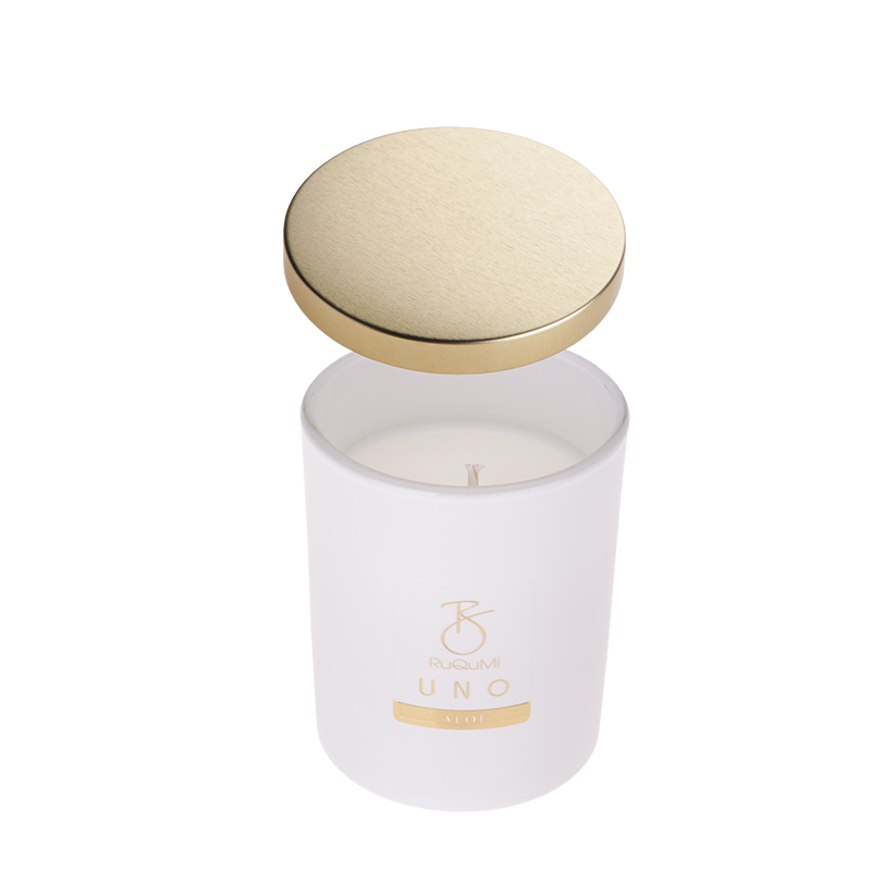 Świeca sojowa zapachowa Ruqumi Uno Aloe 170g 72065