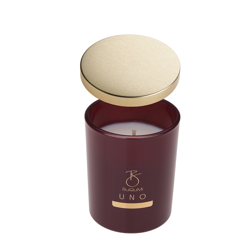 Świeca sojowa zapachowa Ruqumi Uno Oud 170g 72070