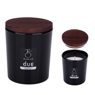 Świeca sojowa zapachowa Ruqumi Due Bergamote 150g 72060