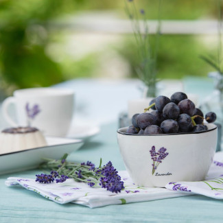 Miseczka PROWANSJA 800ml z porcelany New Bone 81477 wz. Lavender