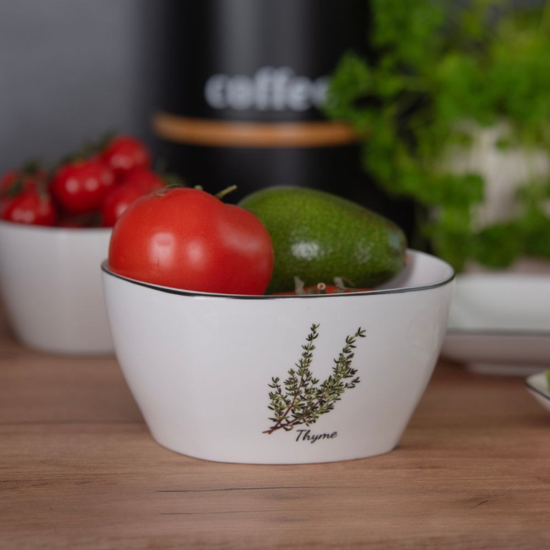 Miseczka PROWANSJA 800ml z porcelany New Bone 81477 wz. Thyme