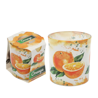 Świeca zapachowa VERONA 63662 Pomarańcza