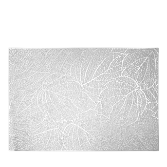 Mata dekoracyjna CALEDA 60217 srebrna