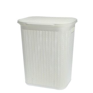 Kosz na bieliznę WILLOW 50l 22759 biały