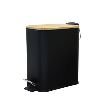 Kosz łazienkowy na śmieci prostokątny VERTO 5l 25755 czarny